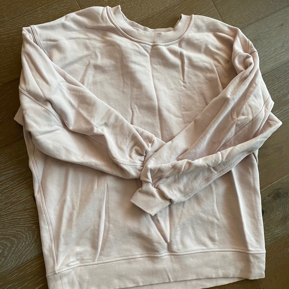 LAVENDER/PINK LULU LEMON SWEATSHIRT - S